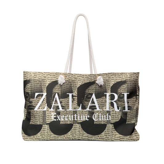 ZALARI Newspaper Weekender Bag