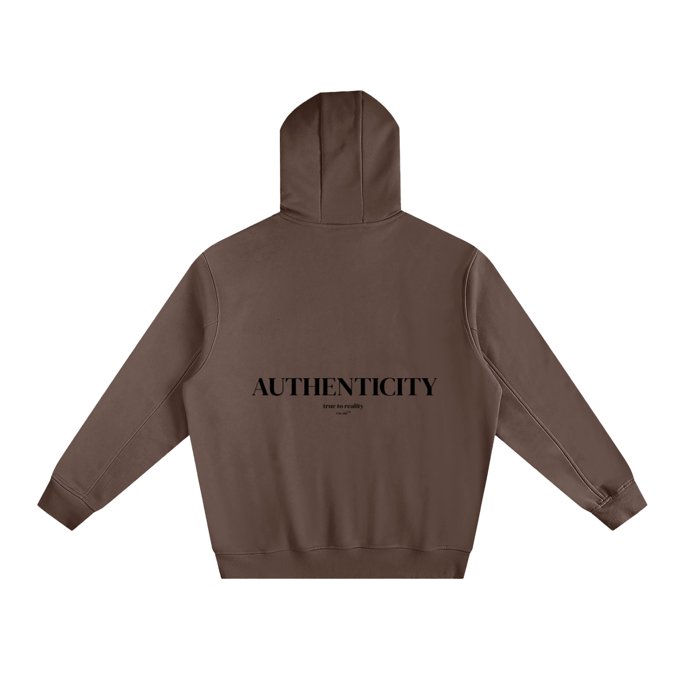 AUTHENTICITY - Fleeced High Neck Hoodie