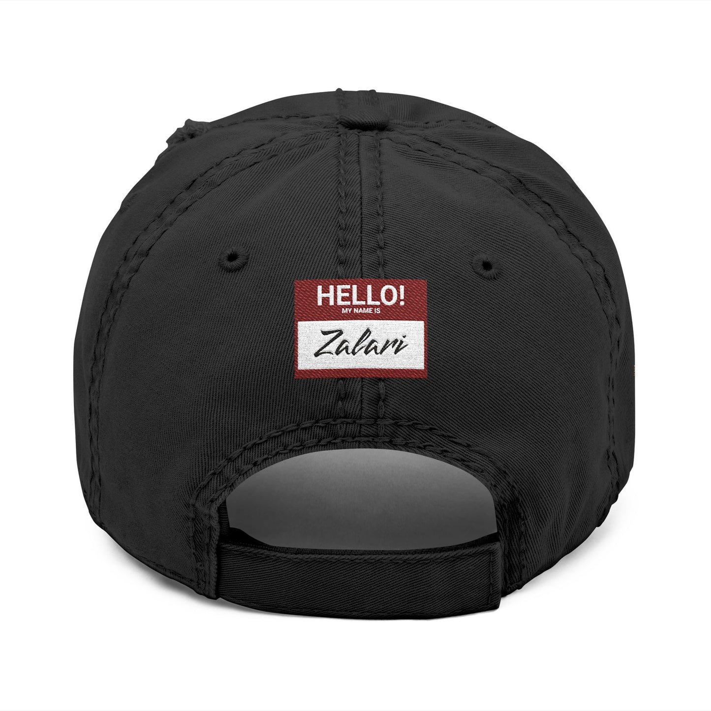 HELLO Distressed Dad Hat