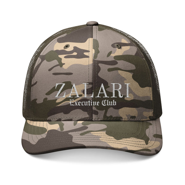 Executive Club Camouflage Trucker Hat
