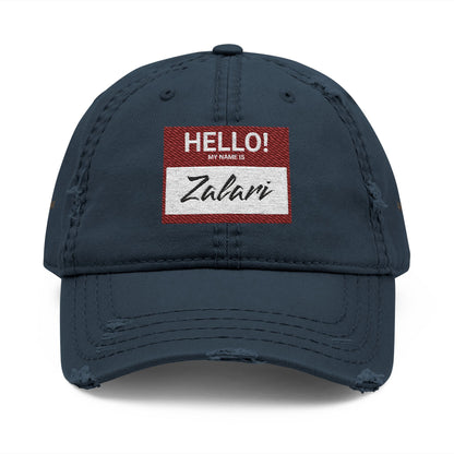 HELLO Distressed Dad Hat