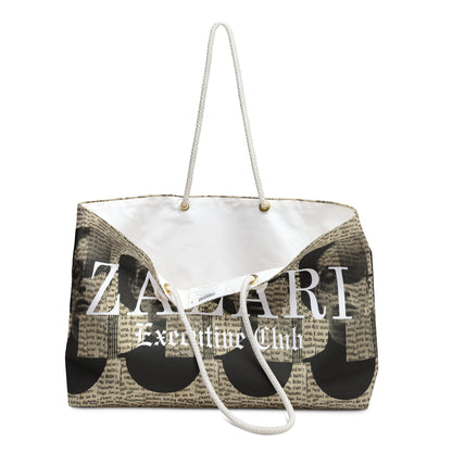 ZALARI Newspaper Weekender Bag