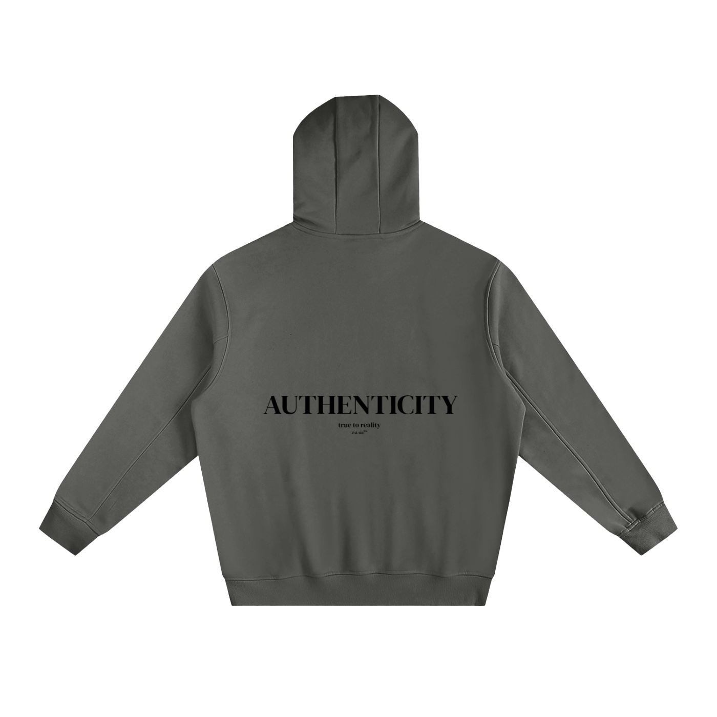 AUTHENTICITY - Fleeced High Neck Hoodie