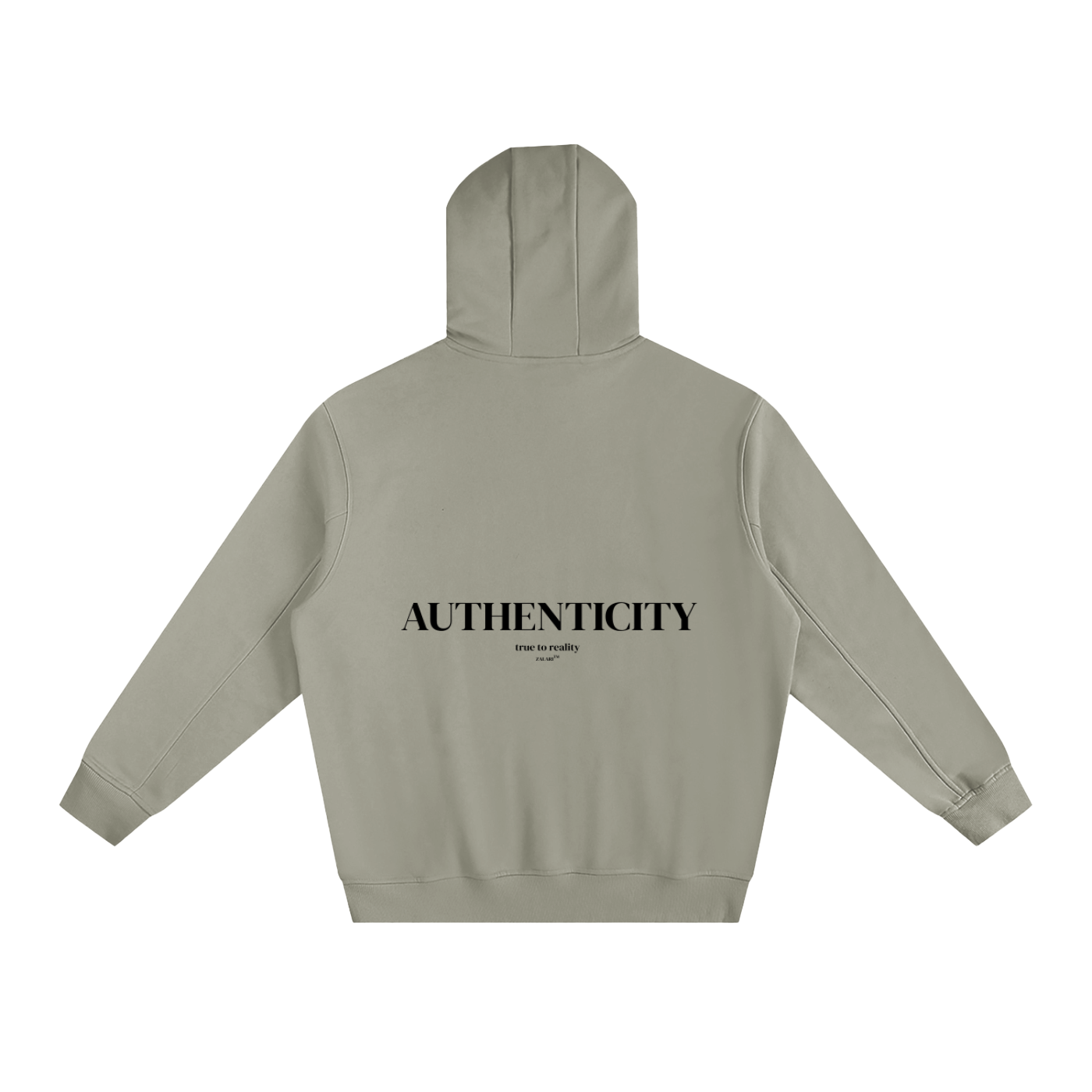 AUTHENTICITY - Fleeced High Neck Hoodie