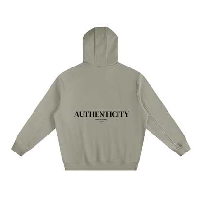 AUTHENTICITY - Fleeced High Neck Hoodie