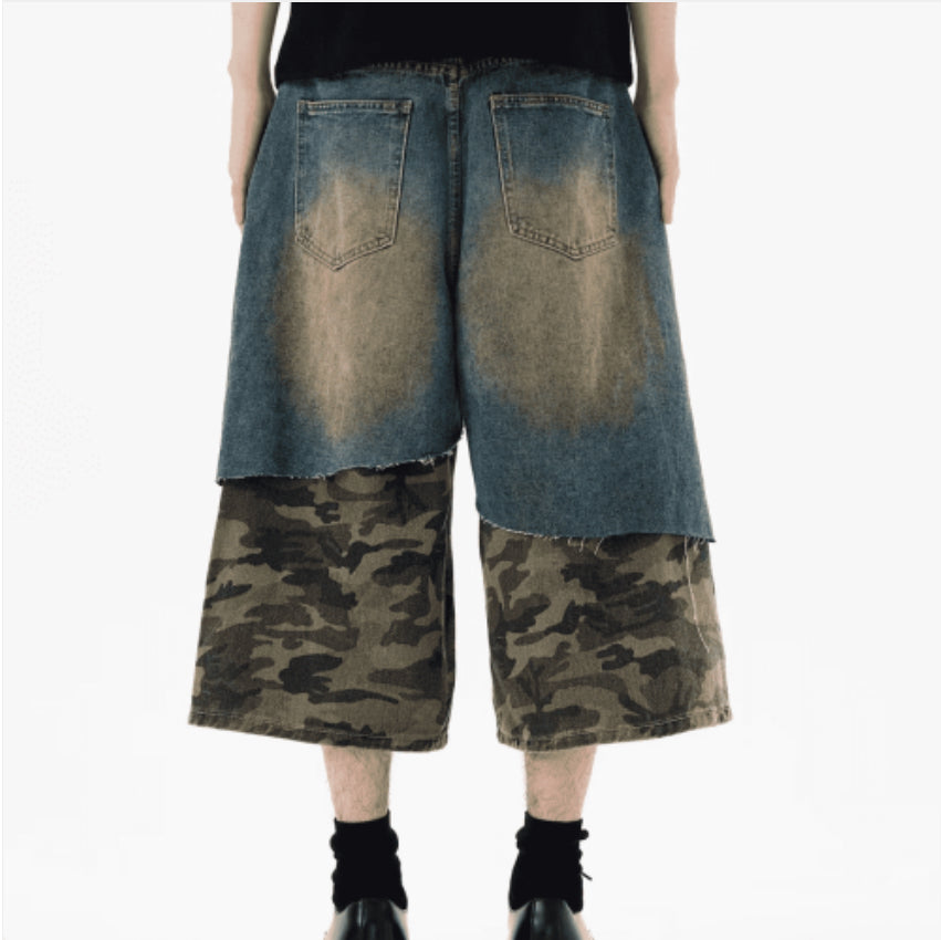 ZALARI Camouflage Jorts