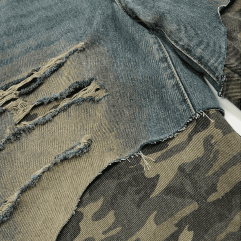 ZALARI Camouflage Jorts