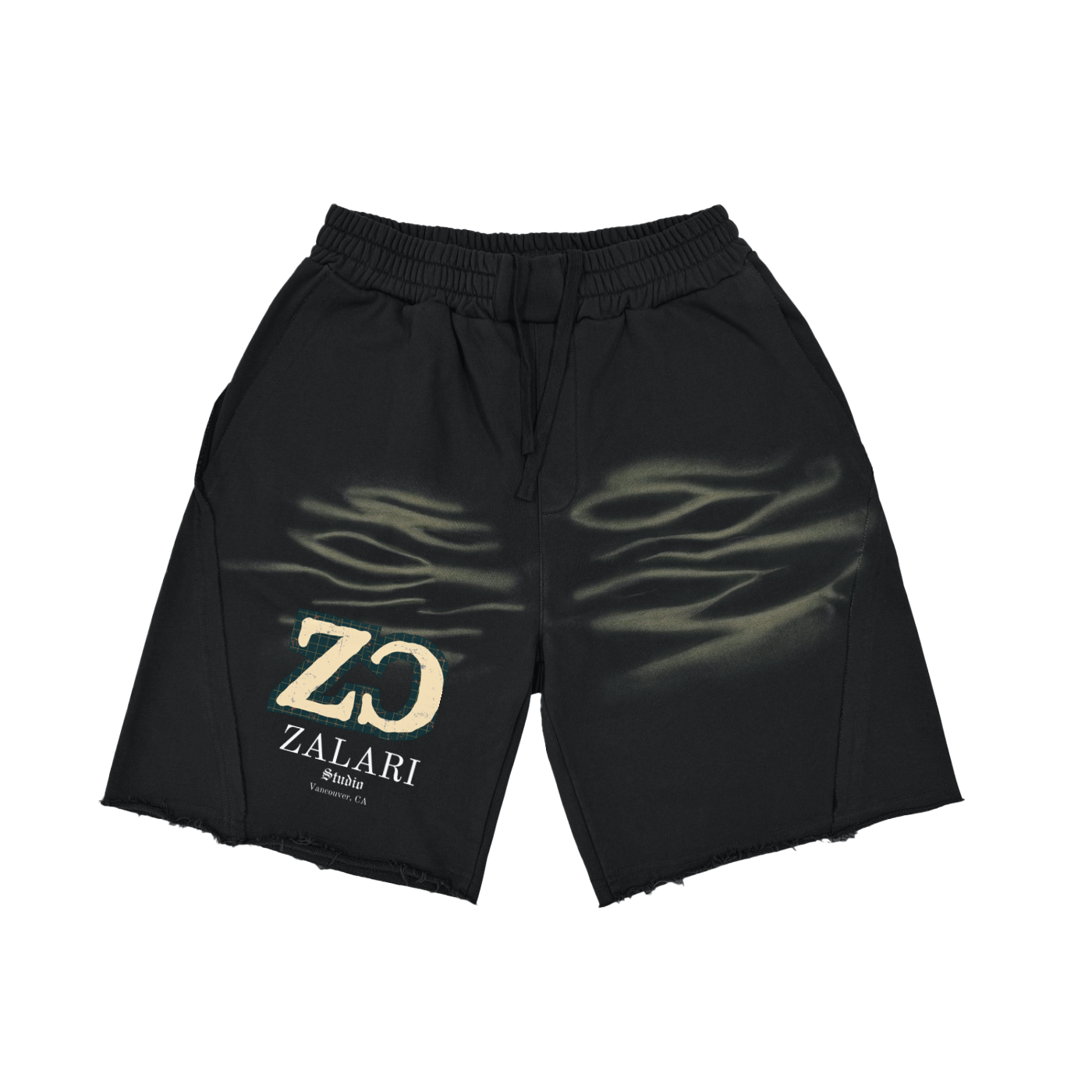 ZC - ZALARI  Tiger Stripes Short