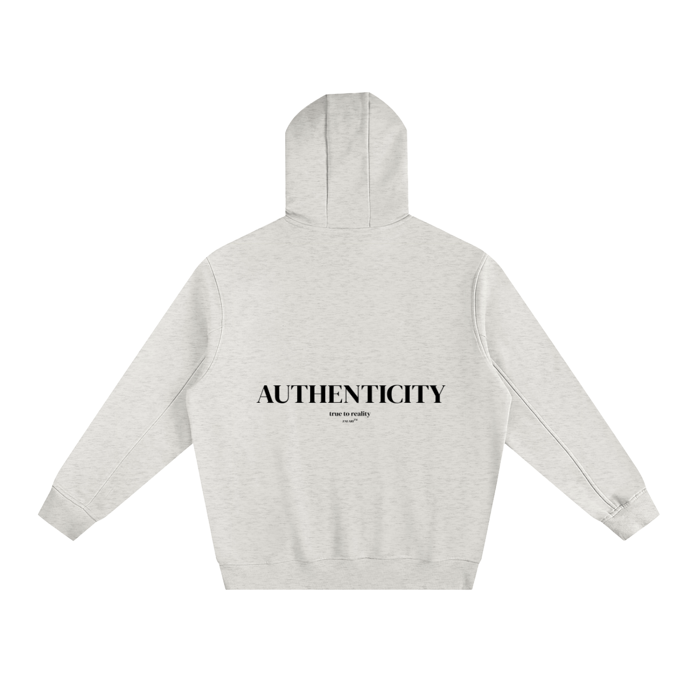 AUTHENTICITY - Fleeced High Neck Hoodie