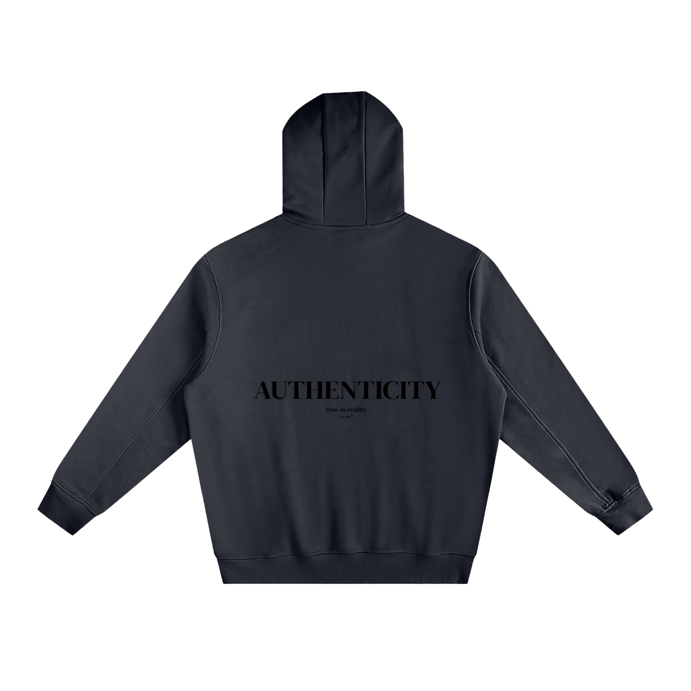 AUTHENTICITY - Fleeced High Neck Hoodie